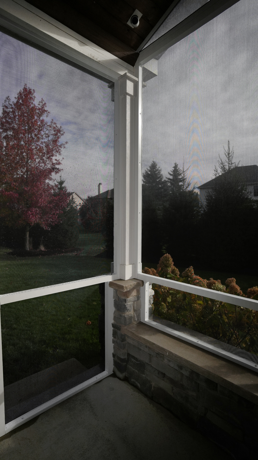 Sopko Photo 8 Screening Solutions Ohio, an authorized Phantom Screen Distributor serving Northeast Ohio for over twenty-five years, transformed an outdoor patio in Strongsville, Ohio into a bug-free hangout with customized patio screens. The screens have a denser mesh weave allowing them to not only keep out bugs but to also increase privacy in the space, block the sun, and retain heat during the fall and winter, extending the homeowner’s patio season.