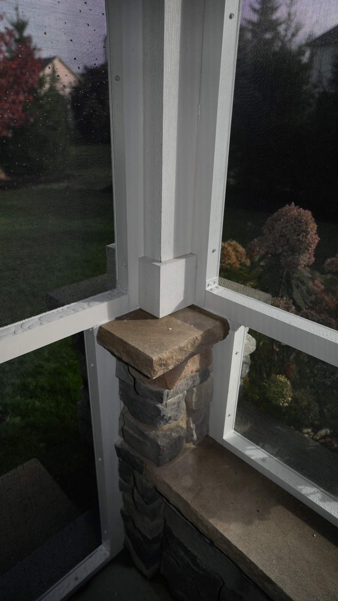 Sopko Photo 9 Screening Solutions Ohio, an authorized Phantom Screen Distributor serving Northeast Ohio for over twenty-five years, transformed an outdoor patio in Strongsville, Ohio into a bug-free hangout with customized patio screens. The screens have a denser mesh weave allowing them to not only keep out bugs but to also increase privacy in the space, block the sun, and retain heat during the fall and winter, extending the homeowner’s patio season.